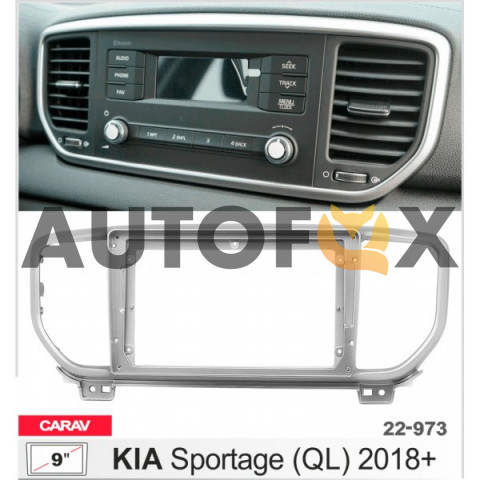 Carav 22-973: 9" KIA Sportage (QL) 2018+