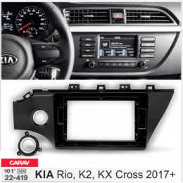 Carav 22-419: 10.1"  KIA Rio, K2, KX Cross 2017+ 