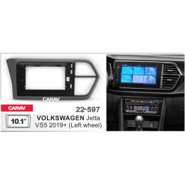 Carav 22-595: 10.1" VOLKSWAGEN Touran 2010-2015