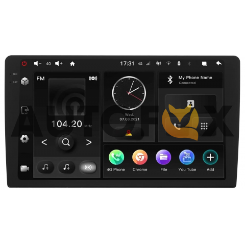 Incar MAXIMUM TMX2-7709-3: 9.5"  (3/32Gb, Android10, 4G LTE, DSP, 2000*1200/2K)