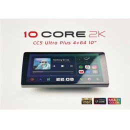 10 CORE CC5 ULTRA PLUS 2K "10" 4+64GB 4G\CarPlay\10Ядер процессор