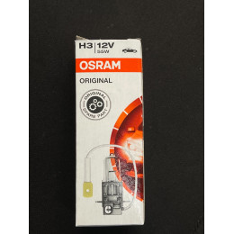 Osram Original H3 55w 12V (1шт) 64151 Картон 10шт упаковка Лампа галоген 