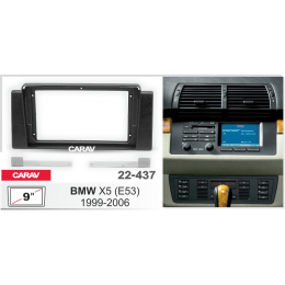 Carav 22-437: 9" BMW X5 (E53) 1999-2006 