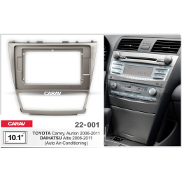 Carav 22-001: 10.1" TOYOTA Camry, Aurion 2006-2011 / DAIHATSU Altis 2006-2011